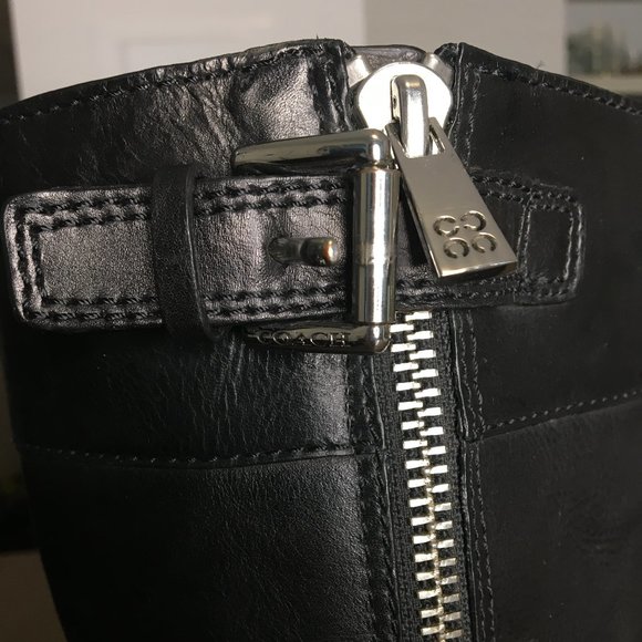 COACH MOTO BOOTS - Picture 4 of 4